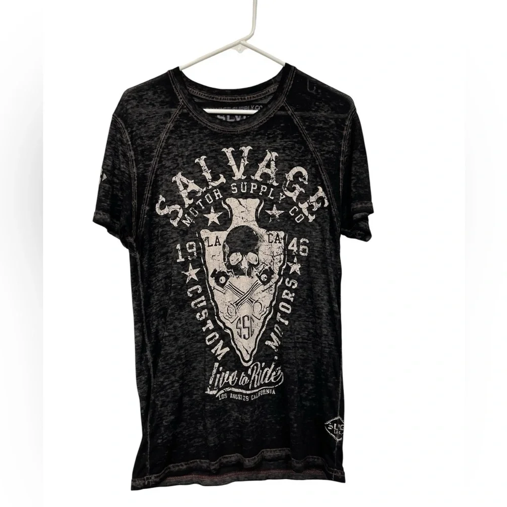 Salvage Motor Supply men’s tee size small